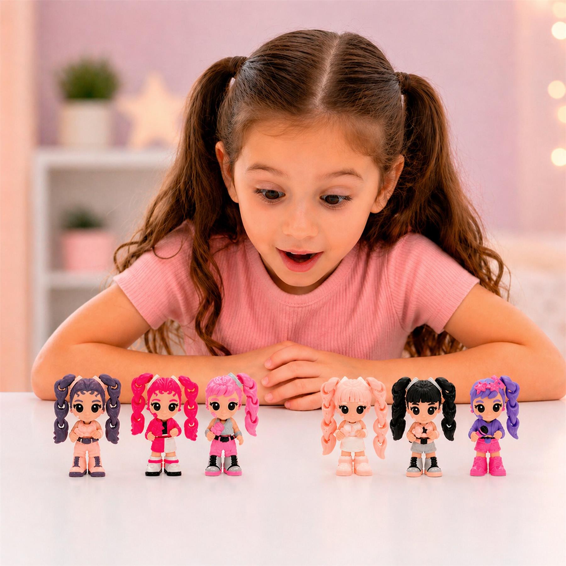 Palz 3D K-POP Idols 3-Pack Figure Assorted Set