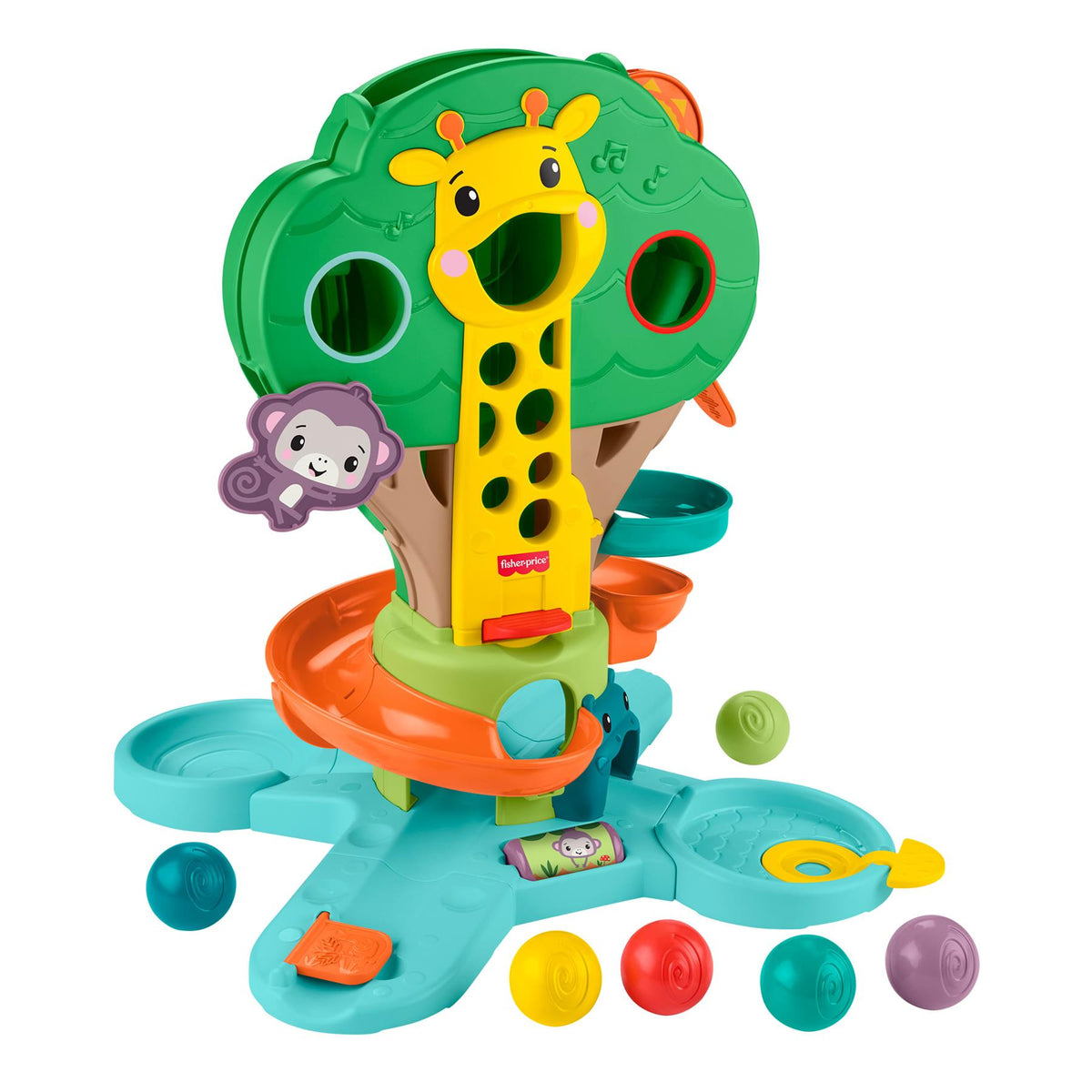 Fisher-Price Sit-To-Stand Jungle Tree