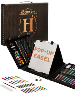 Harry Potter 169 piece Childrens Easel Set with Whiteboard, Chalkboard & Accessories