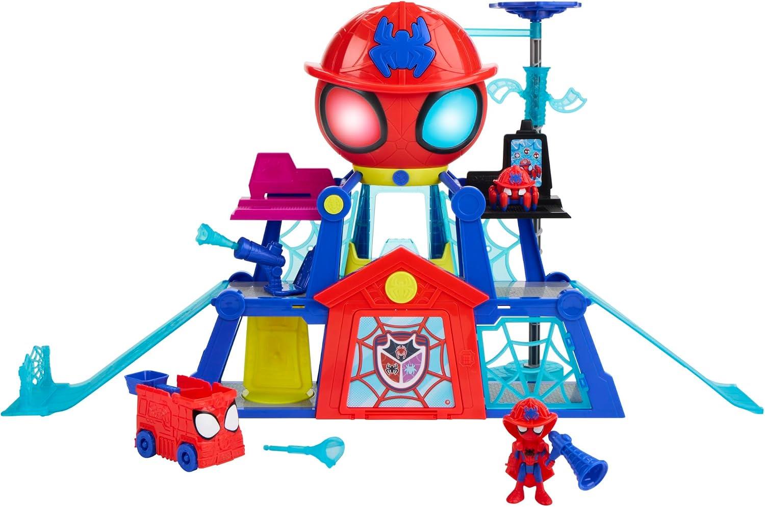 Marvel Spidey and his Amazing Friends Rescue-Webs Web-Quarters Playset