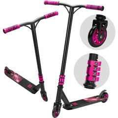 Boldcube Deluxe Stunt Scooter - Pink Storm