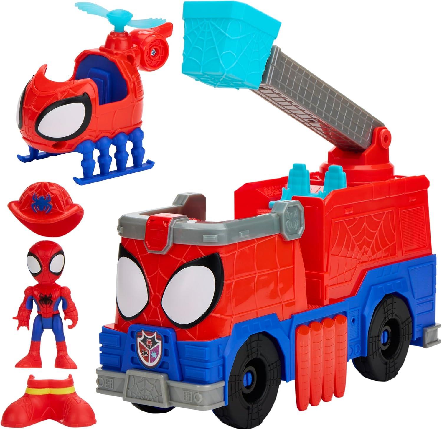 Marvel Spidey and his Amazing Friends Rescue-Webs Fire Engine