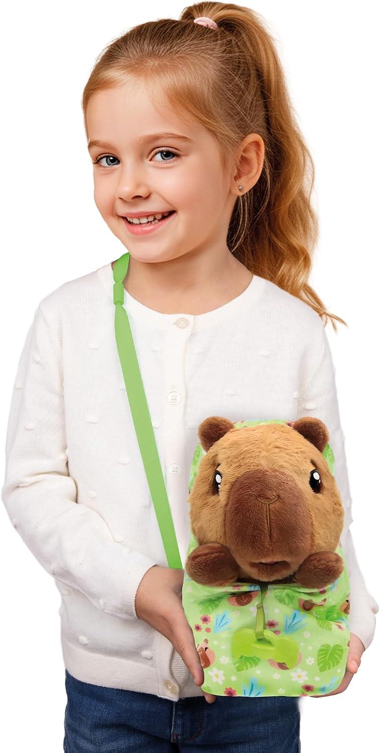 Baby Paws Capybara Interactive Plush