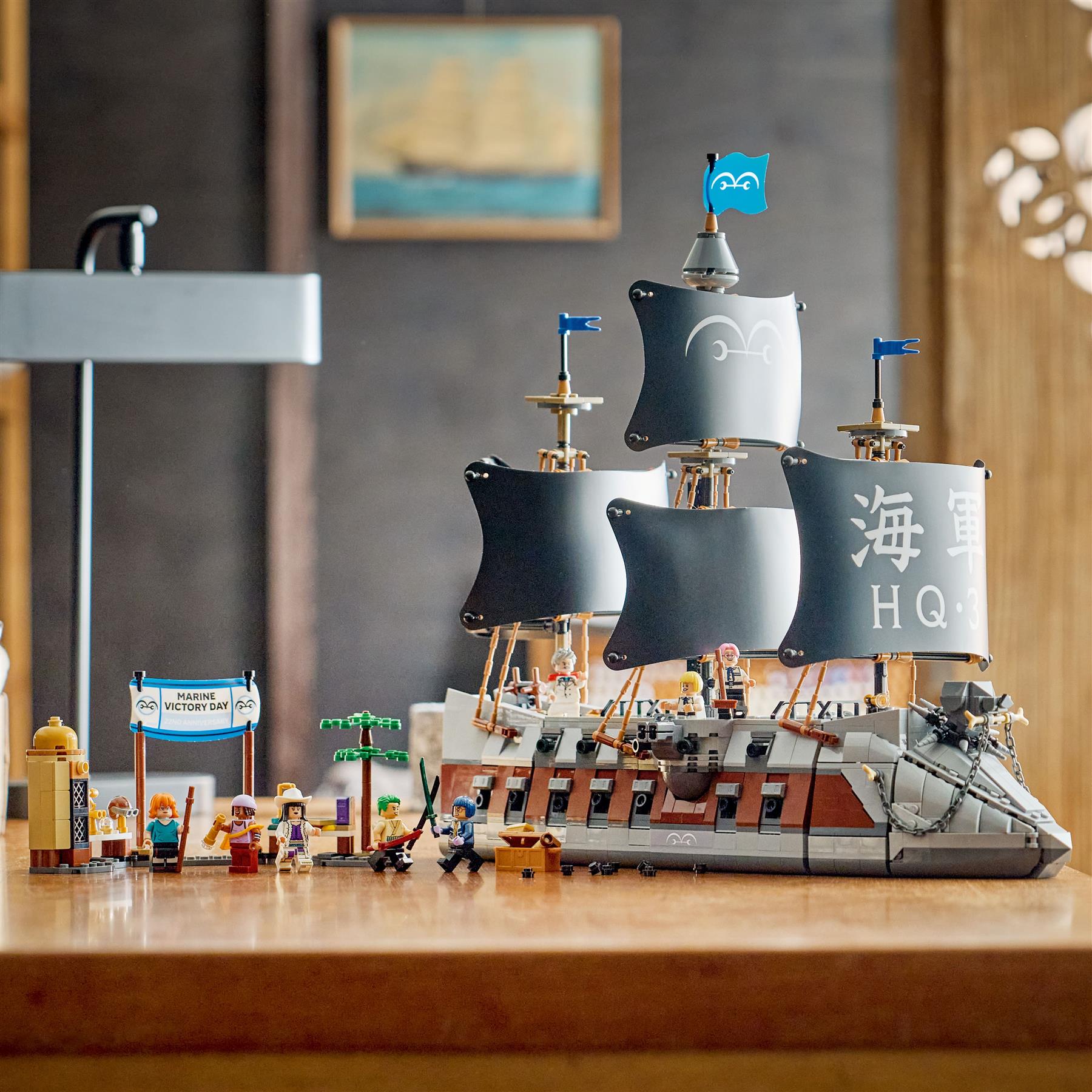 LEGO One Piece Garp's Marine Battleship 75646