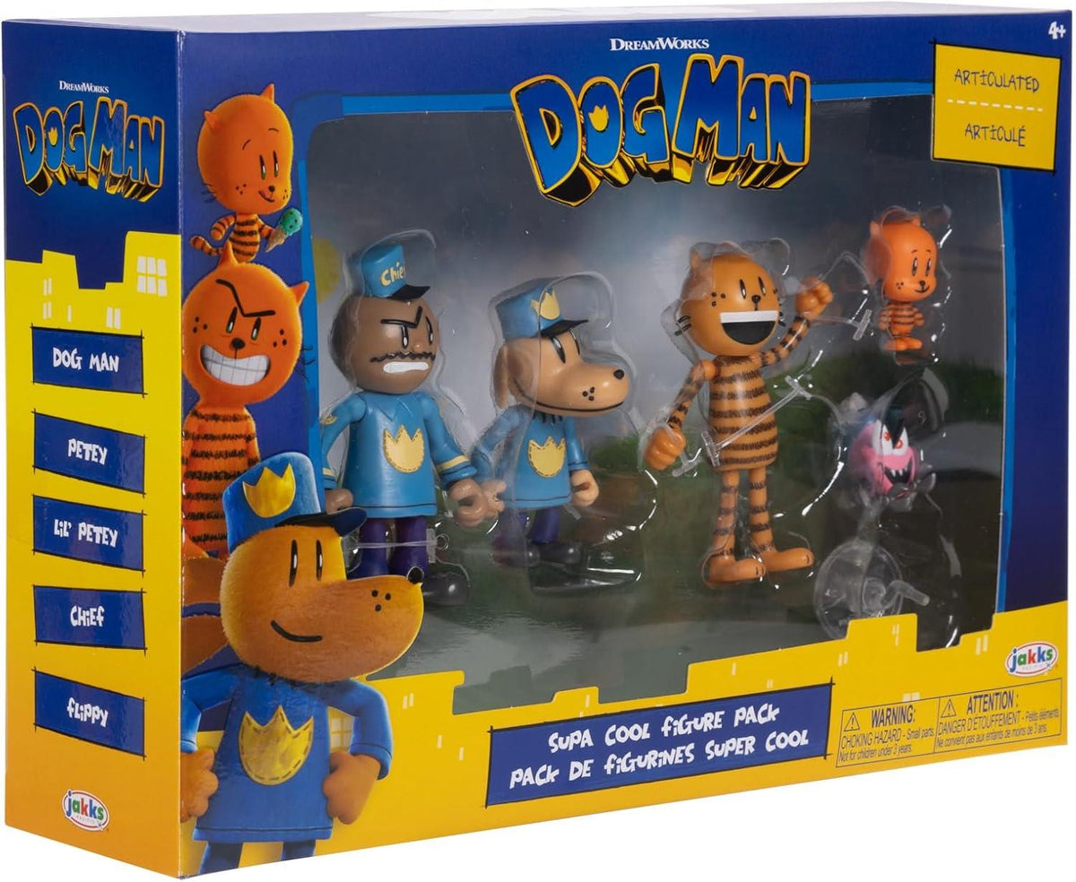 Dog Man Action Figure Multipack
