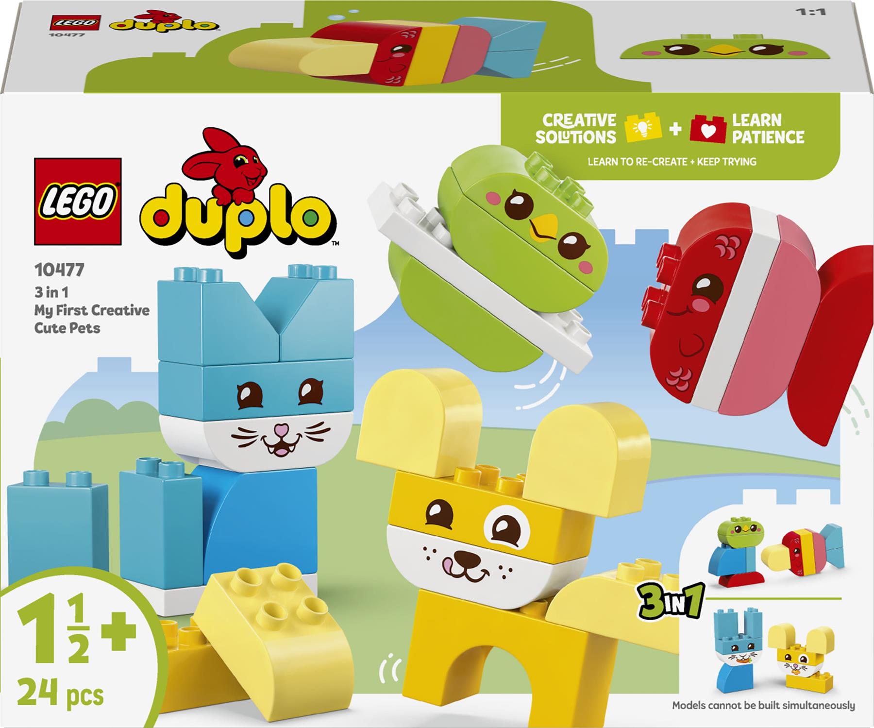 LEGO Duplo 3-in-1 Creative Cute Pets 10477