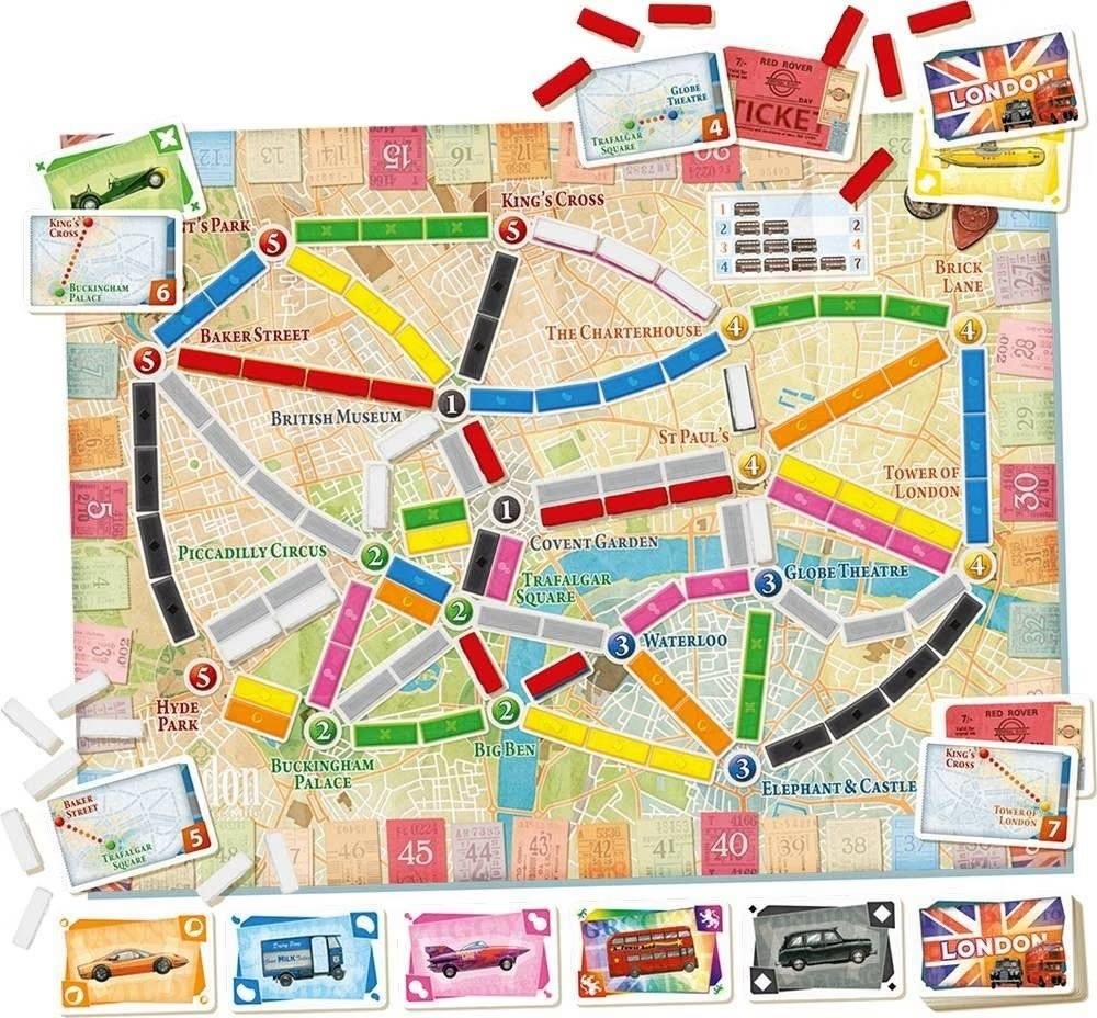 Days of Wonder Ticket to Ride Board Game: London