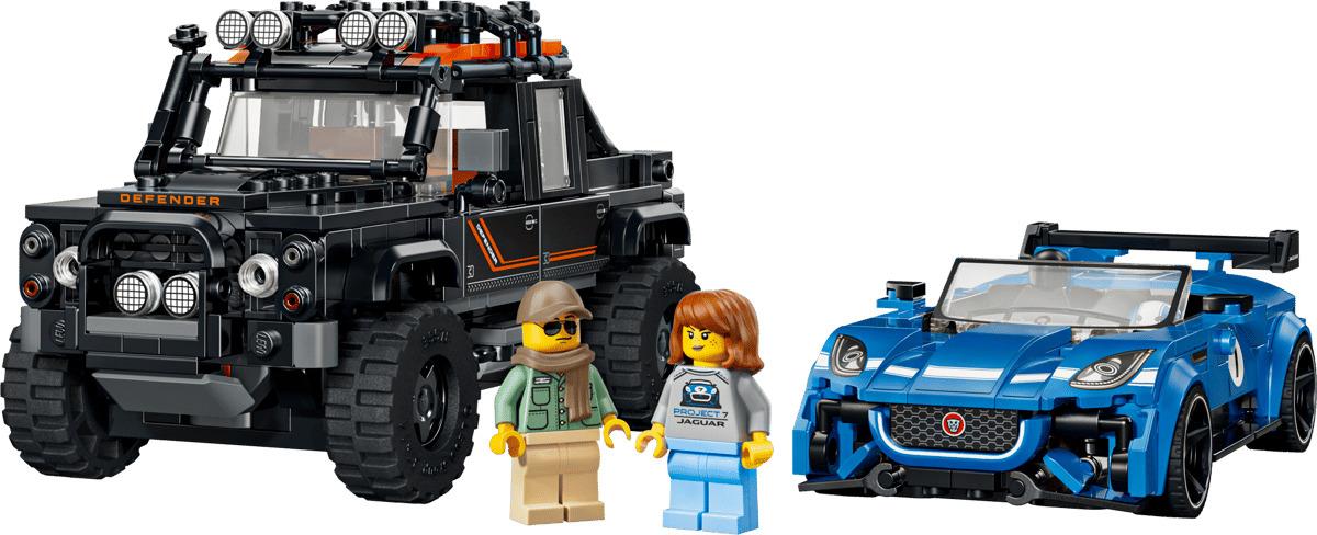 LEGO Speed Champions Jaguar Project 7 & Land Rover Defender 77264