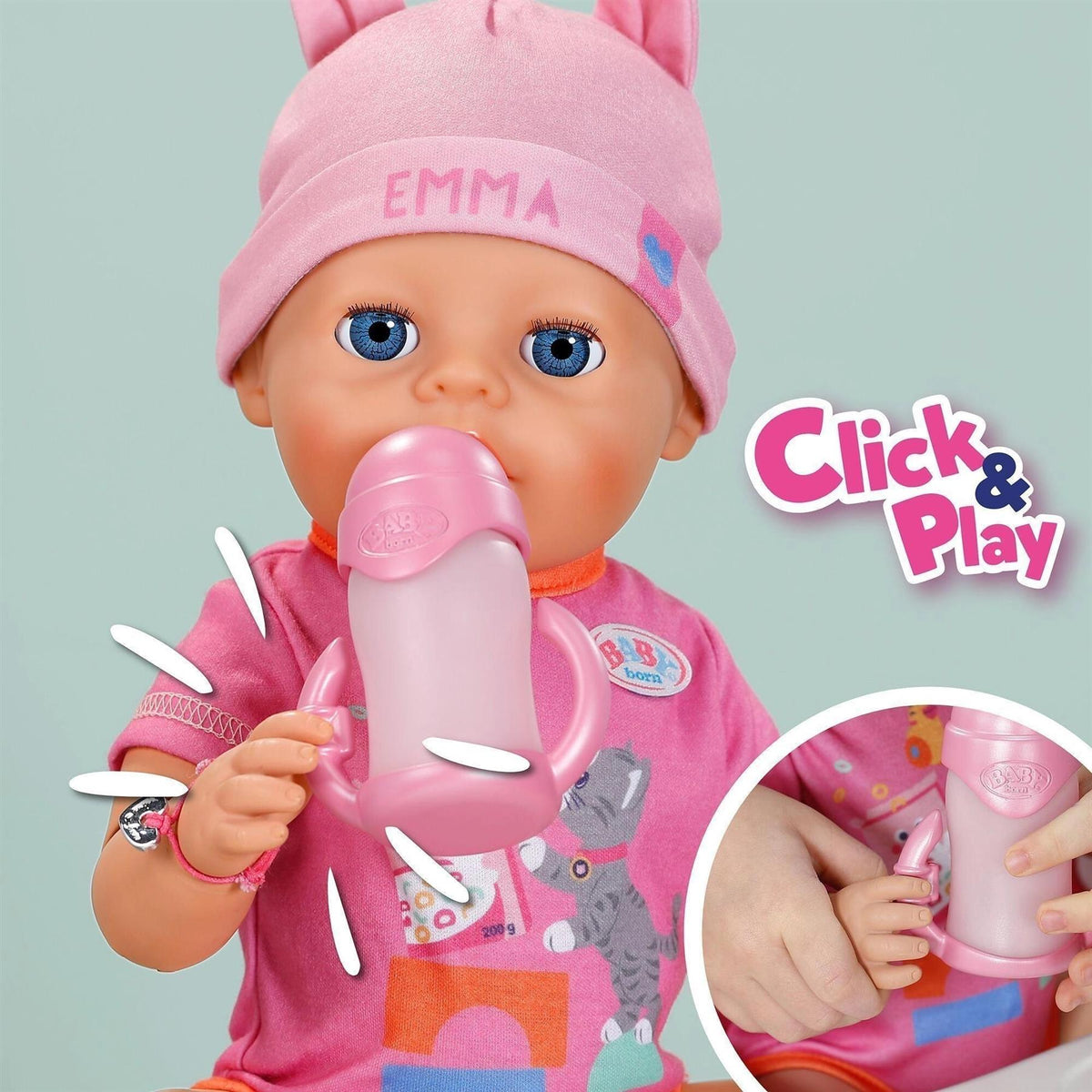 BABY born Click and Play 43cm Doll - Emma