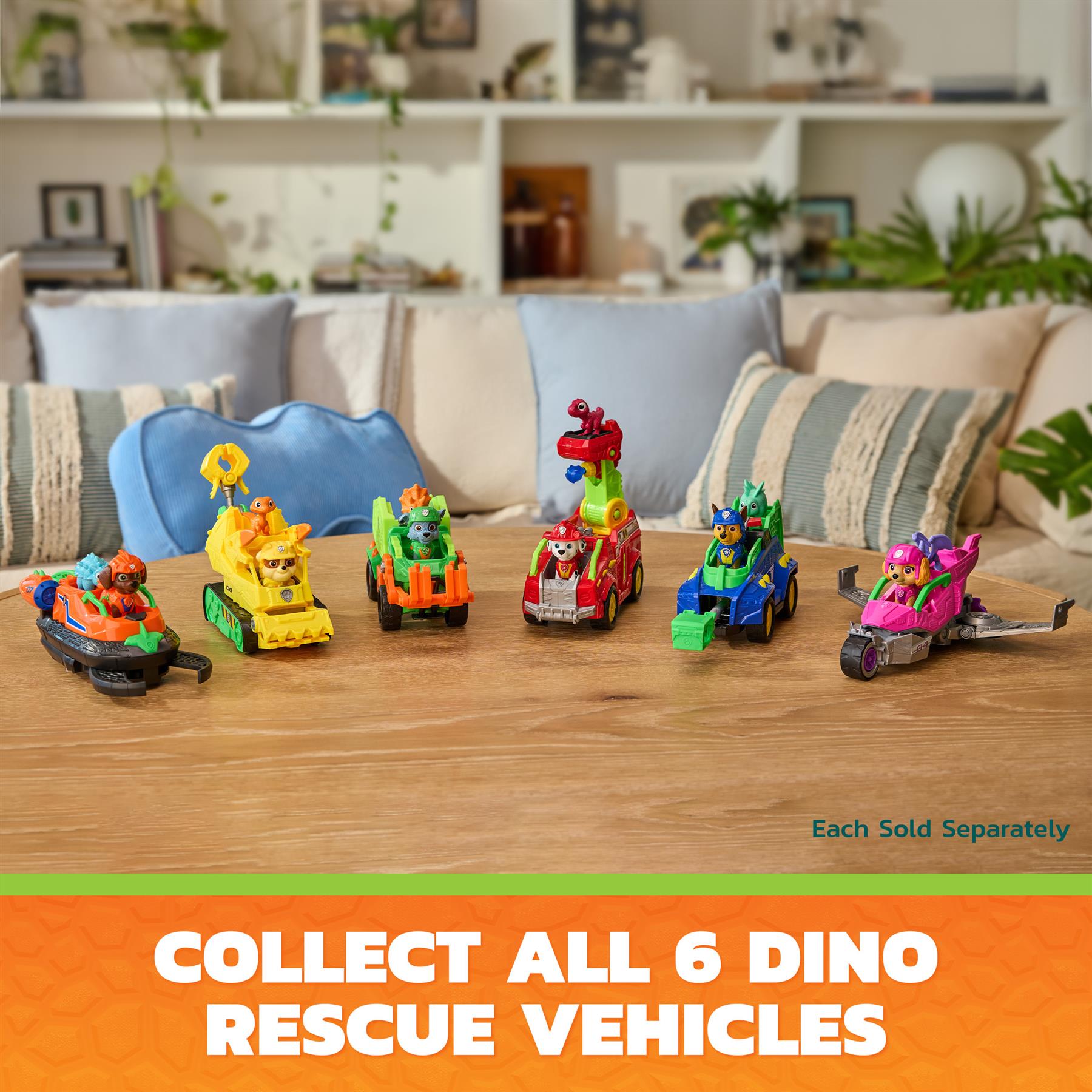 Paw Patrol Dino Themed Vehicle - Rubble