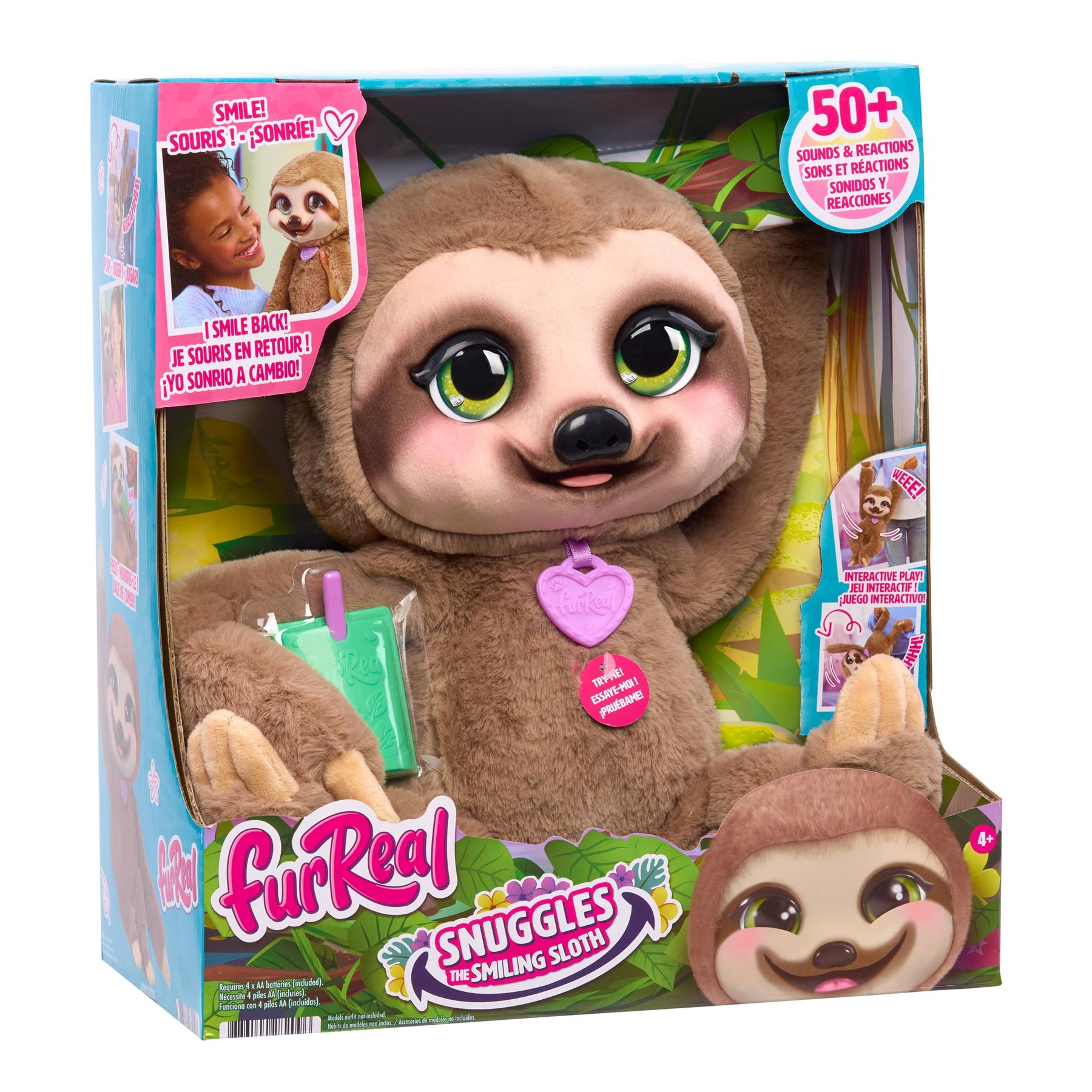 FurReal Snuggles the Smiling Sloth