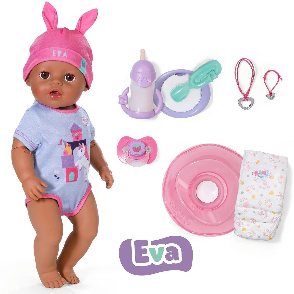 BABY born Click and Play 43cm Doll - Eva