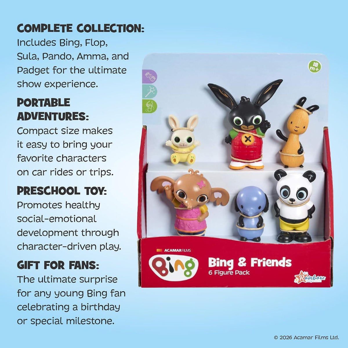 Bing 6-Pack Figures