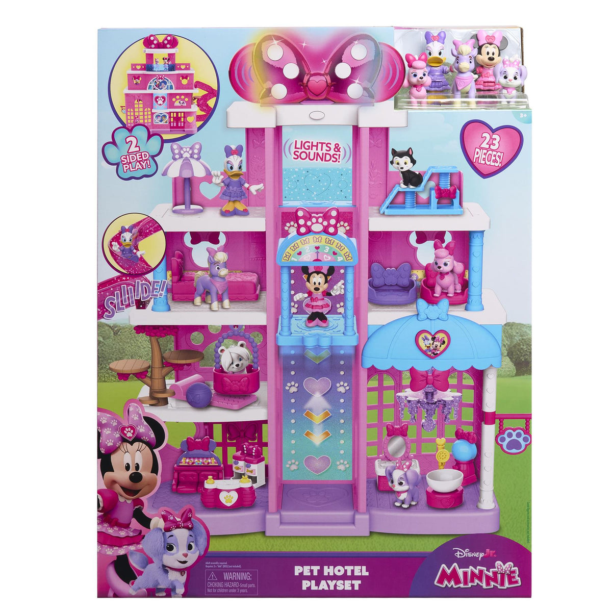 Disney Jr. Minnie Mouse Pet Hotel Playset