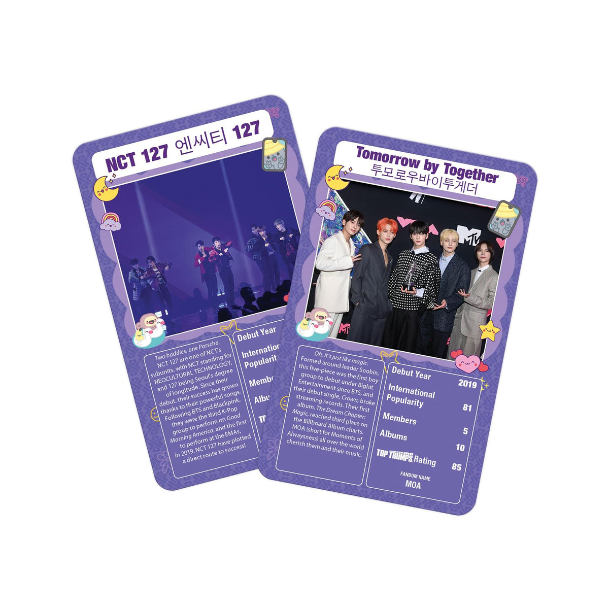 Top Trumps K-POP Card Game