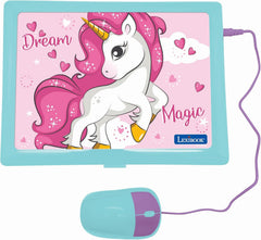 Lexibook Unicorn Bilingual Talking Educational Laptop