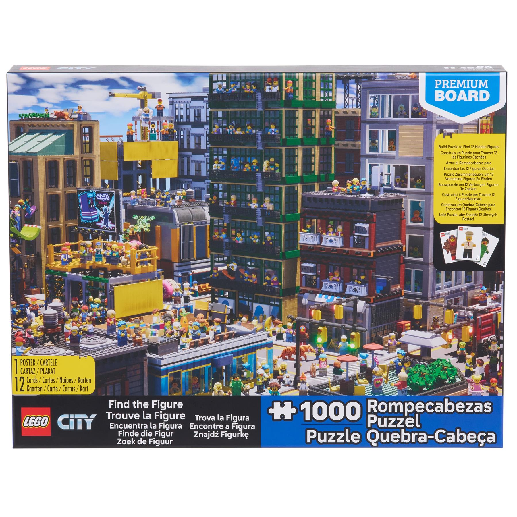 LEGO Find the Fig 1,000-Piece Jigsaw Puzzle