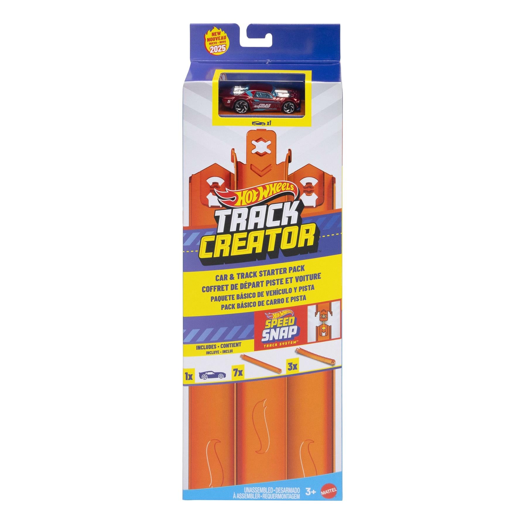Hot Wheels Track Creator Car & Track Starter Pack