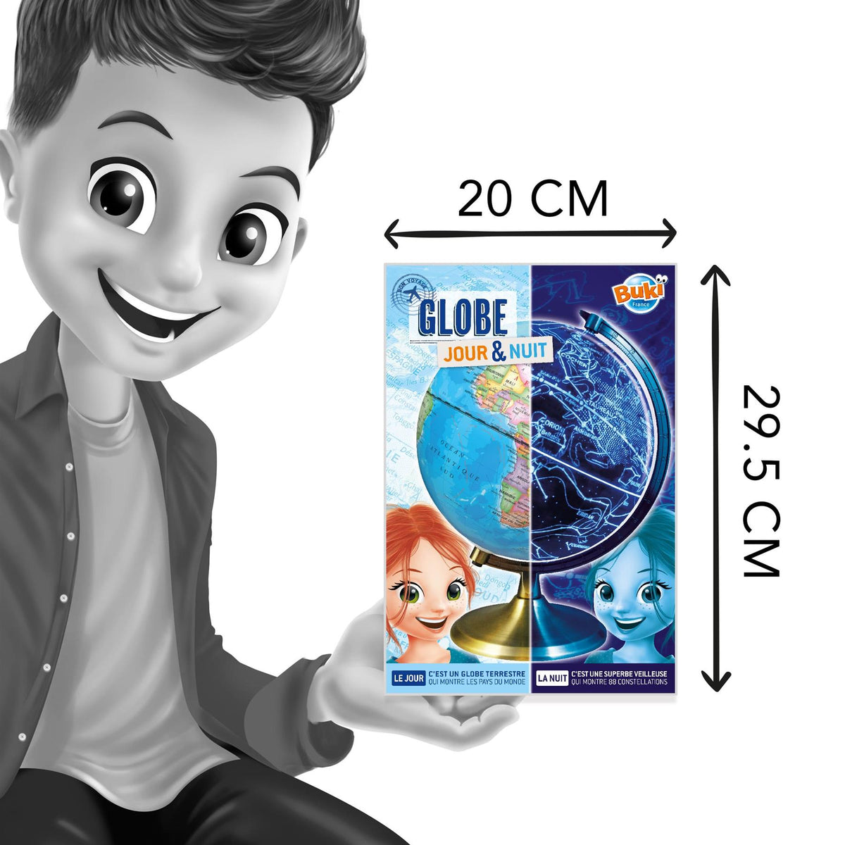 Buki Day & Night Globe