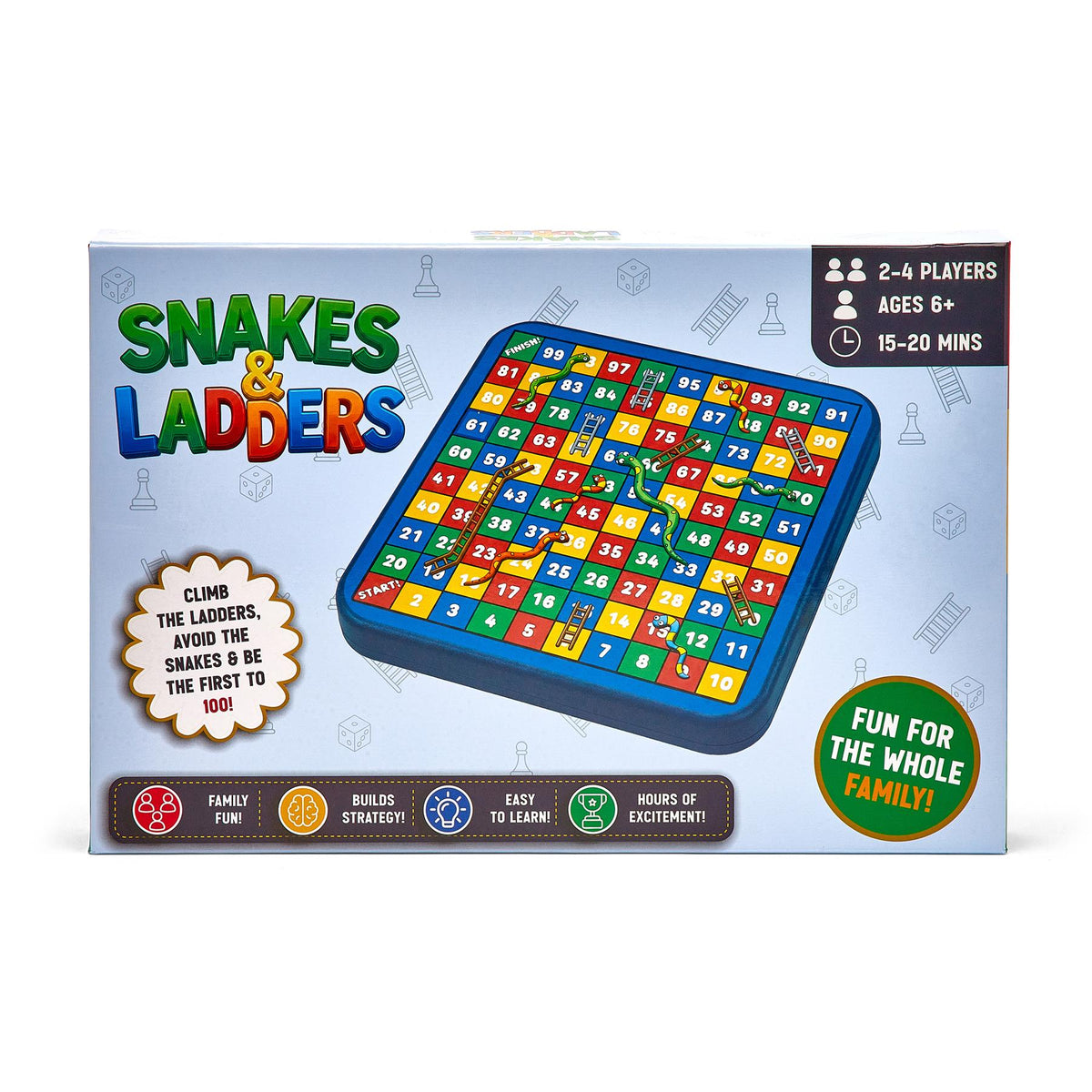 Classic Snakes and Ladders Game