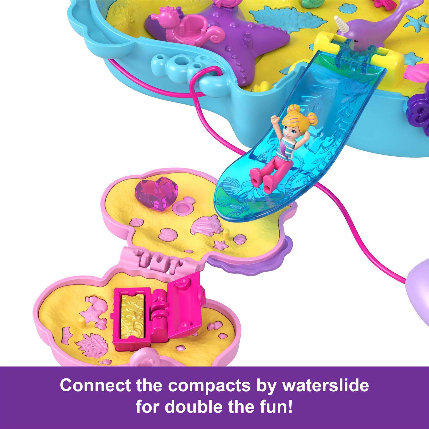 Polly Pocket Daddy & Me Seahorse Purse