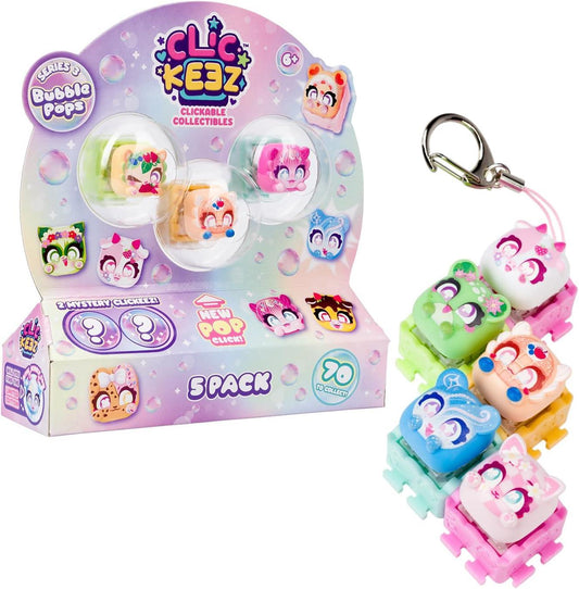 Clickeez Series 3 Bubble Pops 12L - 5 Pack