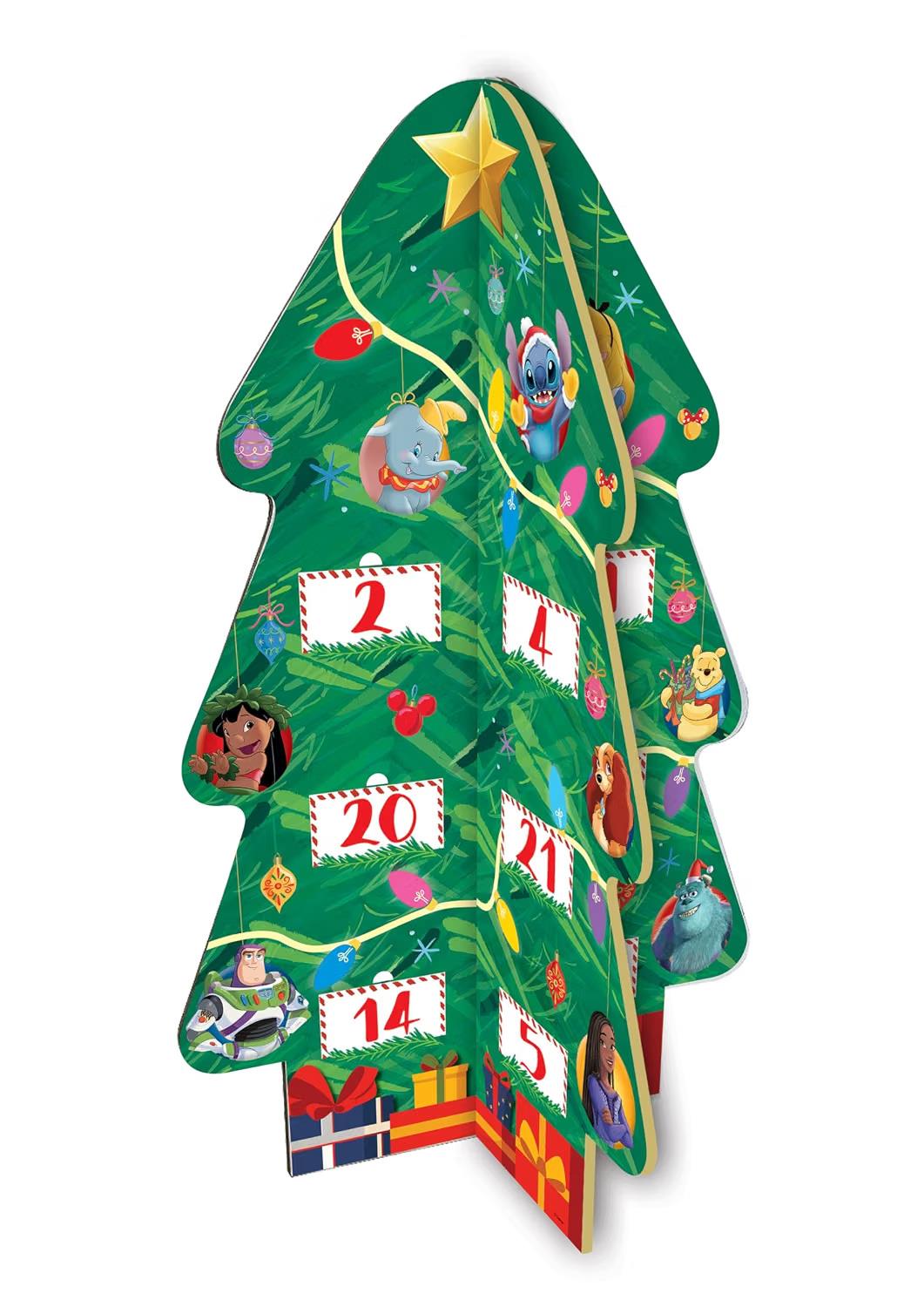 Disney 3D Christmas Tree Advent Calendar Storybook Collection