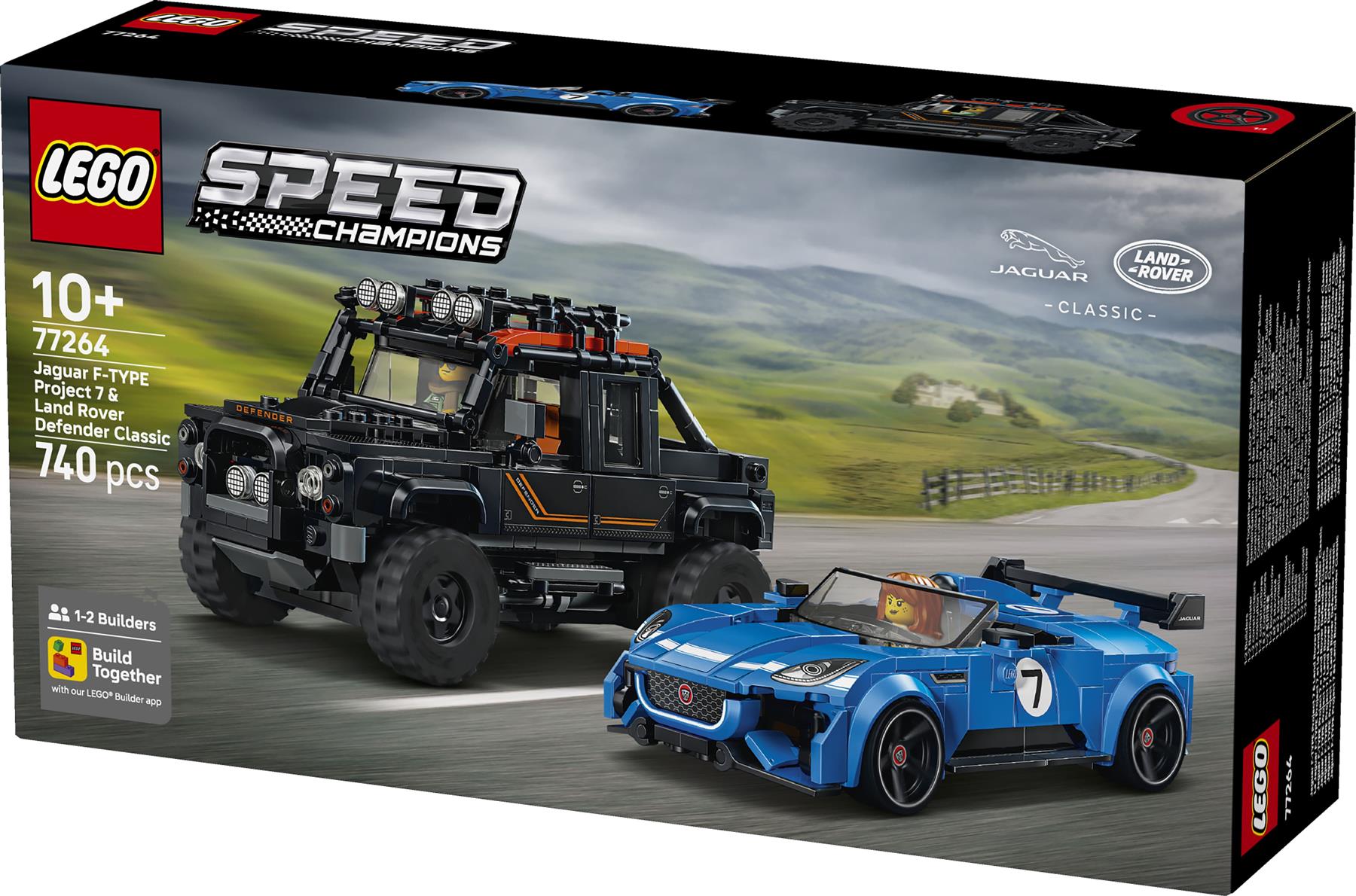 LEGO Speed Champions Jaguar Project 7 & Land Rover Defender 77264