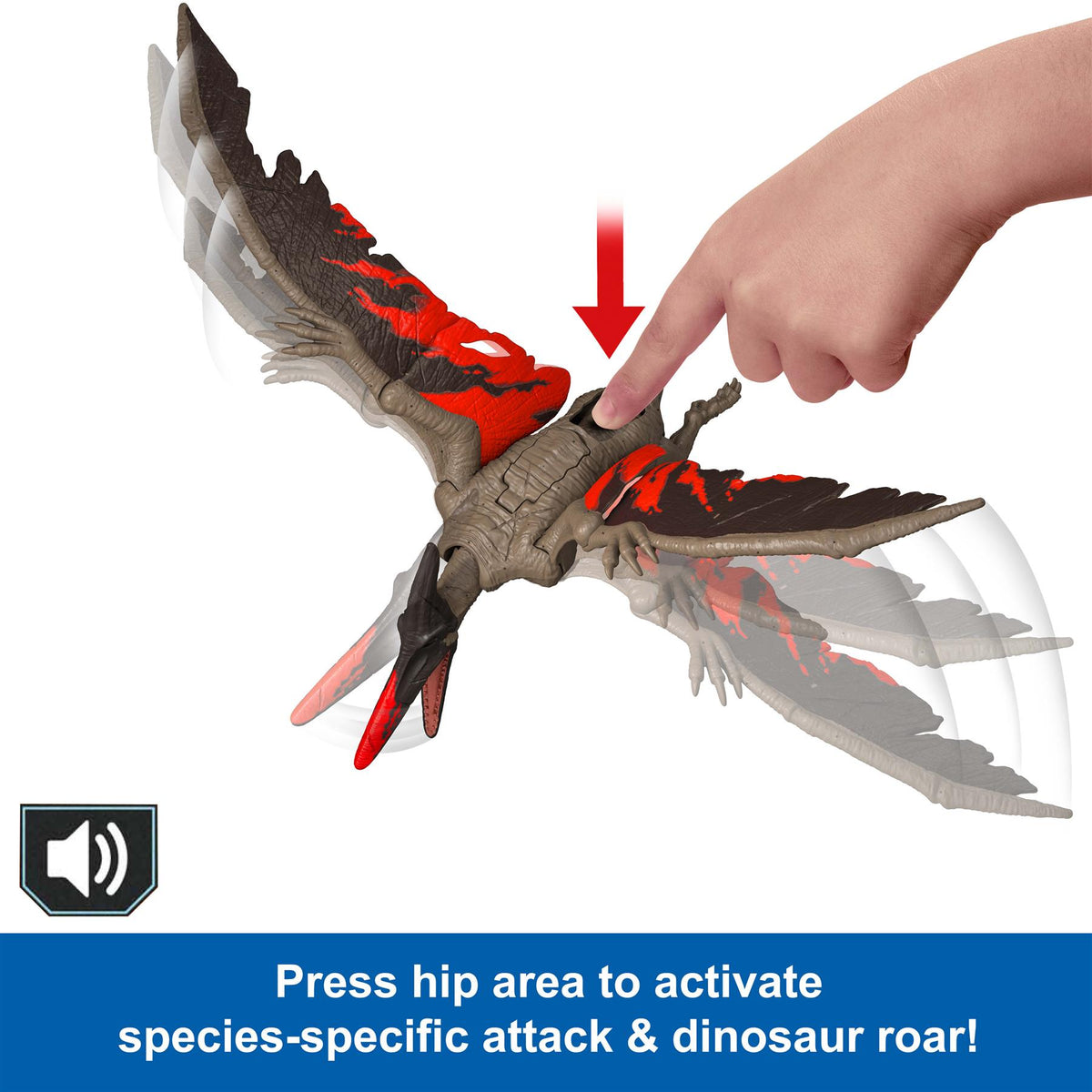 Jurassic World Chaos Theory Wild Roar - Pterandon