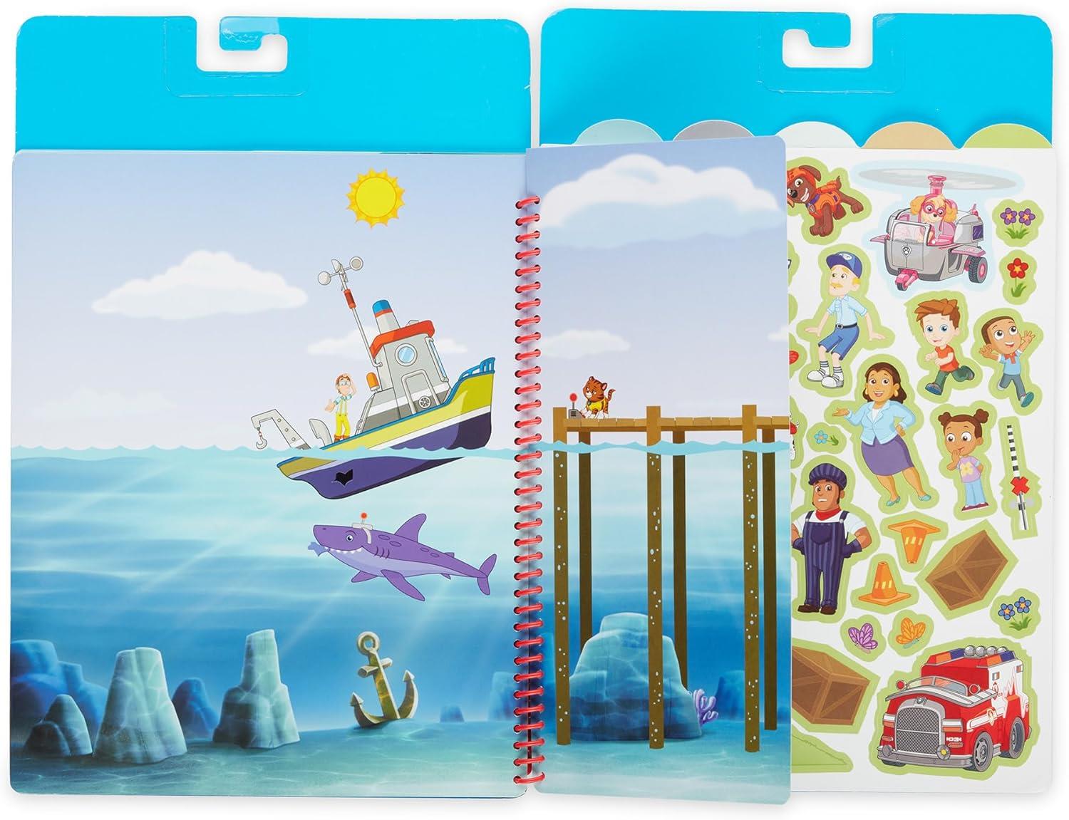 Melissa & Doug PAW Patrol Restickable Stickers Adventure Bay