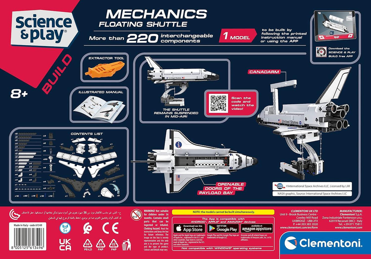 Science Museum Mechanics - NASA Floating Shuttle