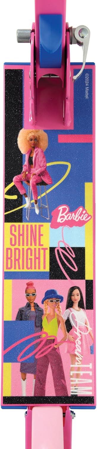 Barbie Folding Inline Scooter with Light Up Wheels