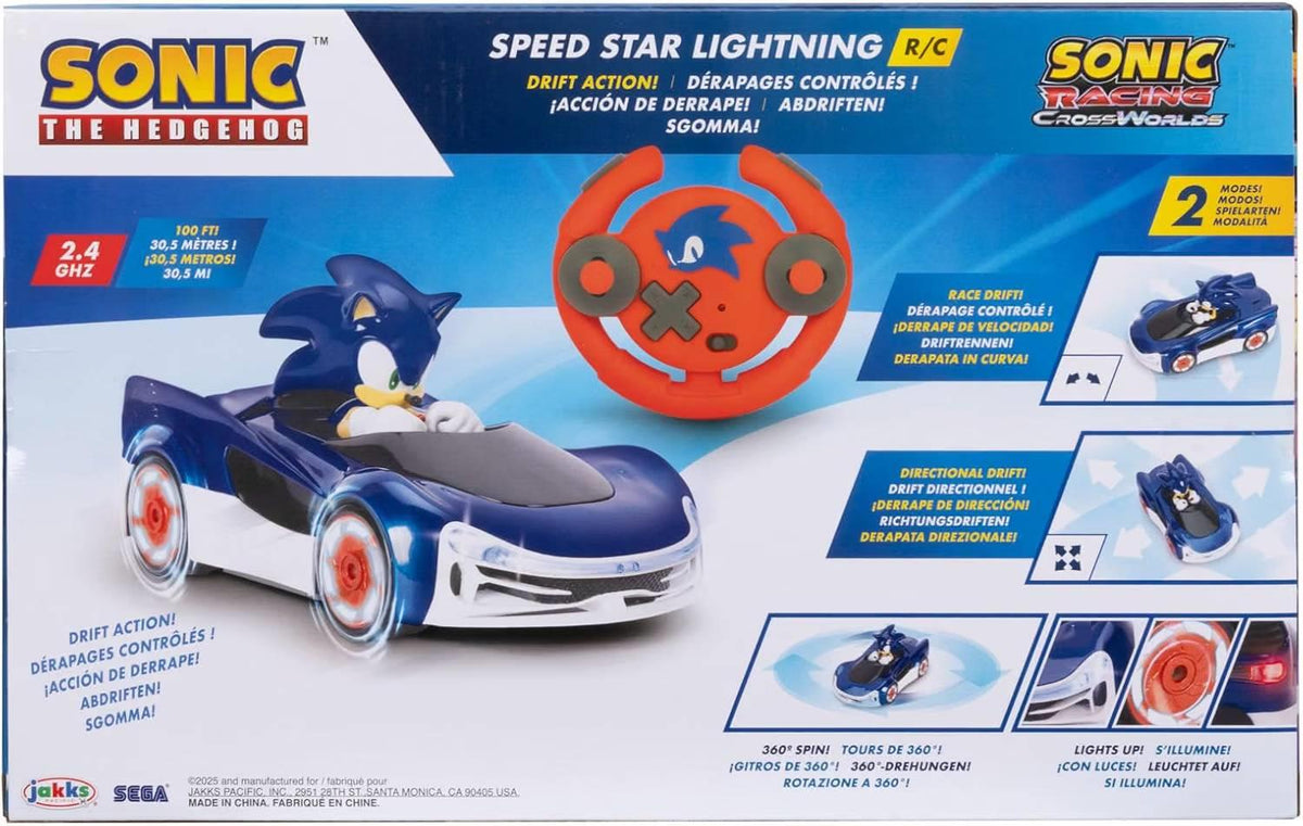 Sonic Speed Star Lightning Drift RC Car