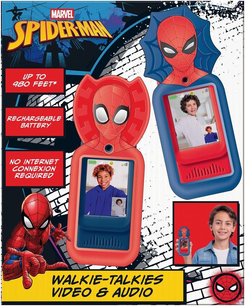 Spider-Man Video Walkie-Talkie with Colour Screen