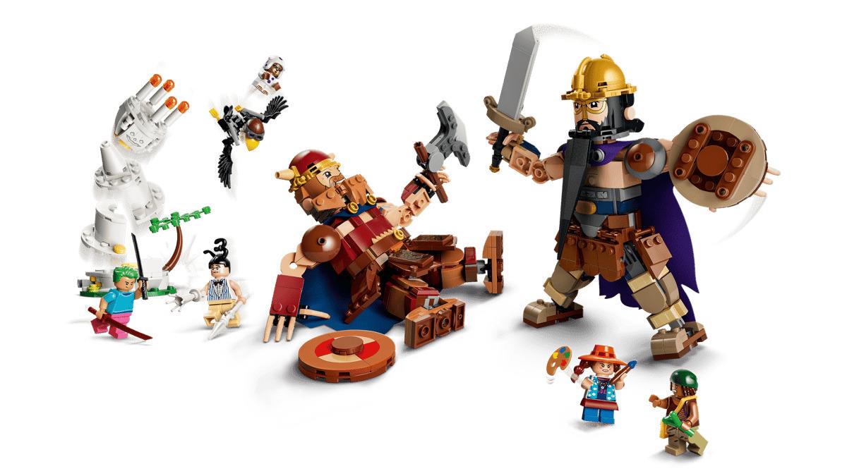 LEGO One Piece Dorry vs. Brogy Giants of Little Garden 75644
