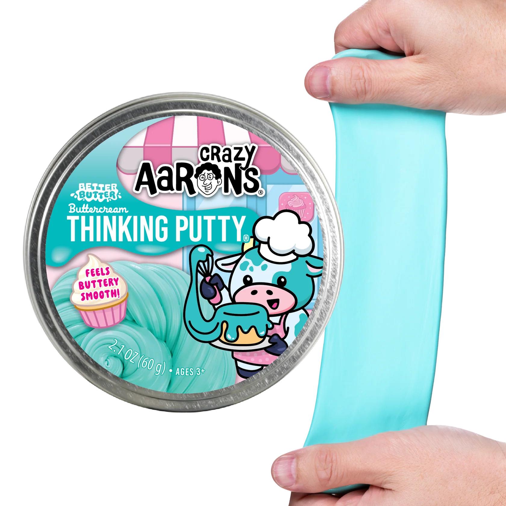 Crazy Aaron's Thinking Putty 3.5-Inch - Better Butter Buttercream