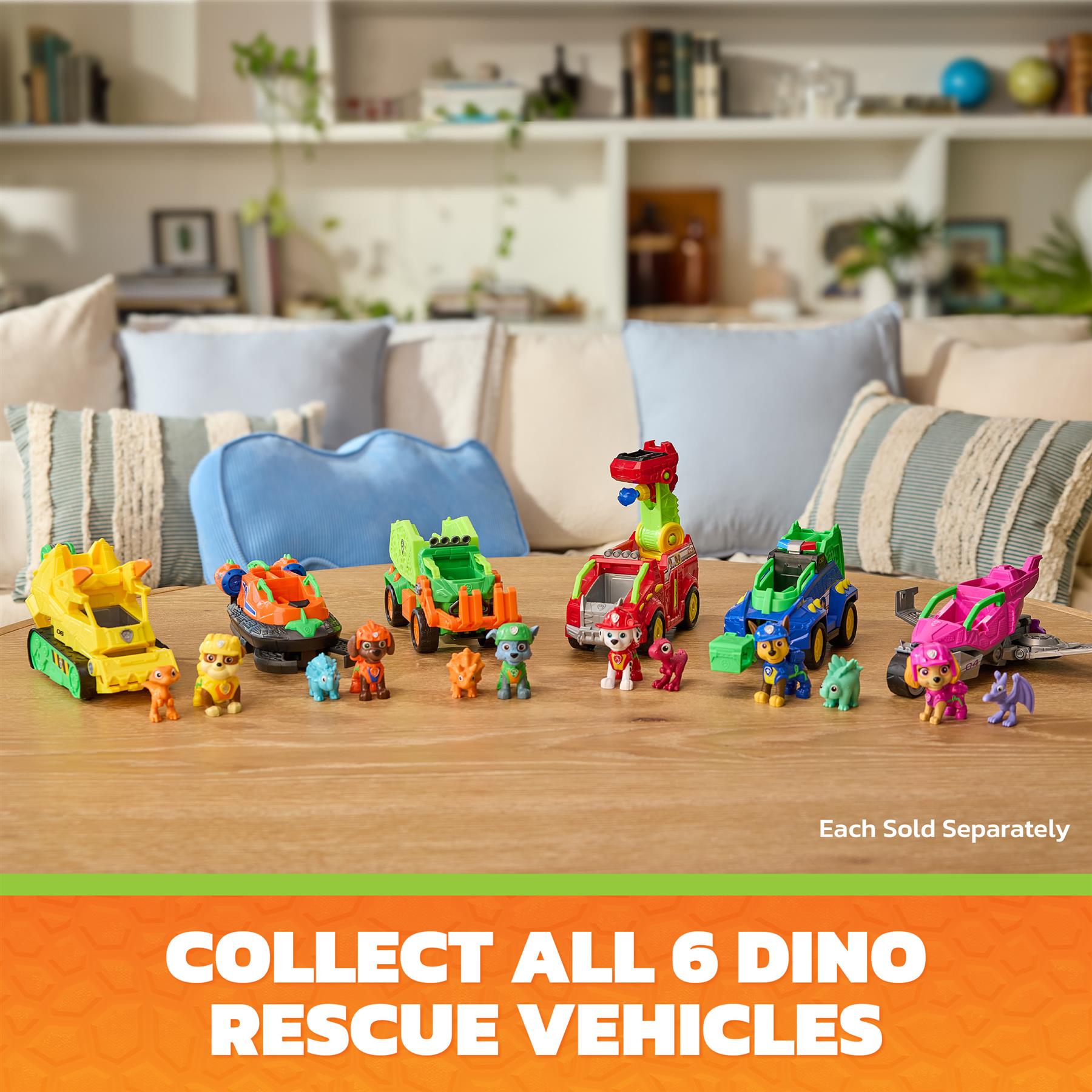 PAW Patrol Dino Themed Vehicle - Rocky