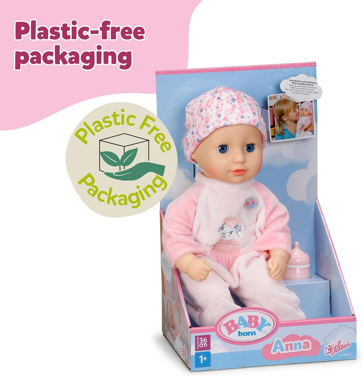 BABY born 36cm Doll - Anna Rose
