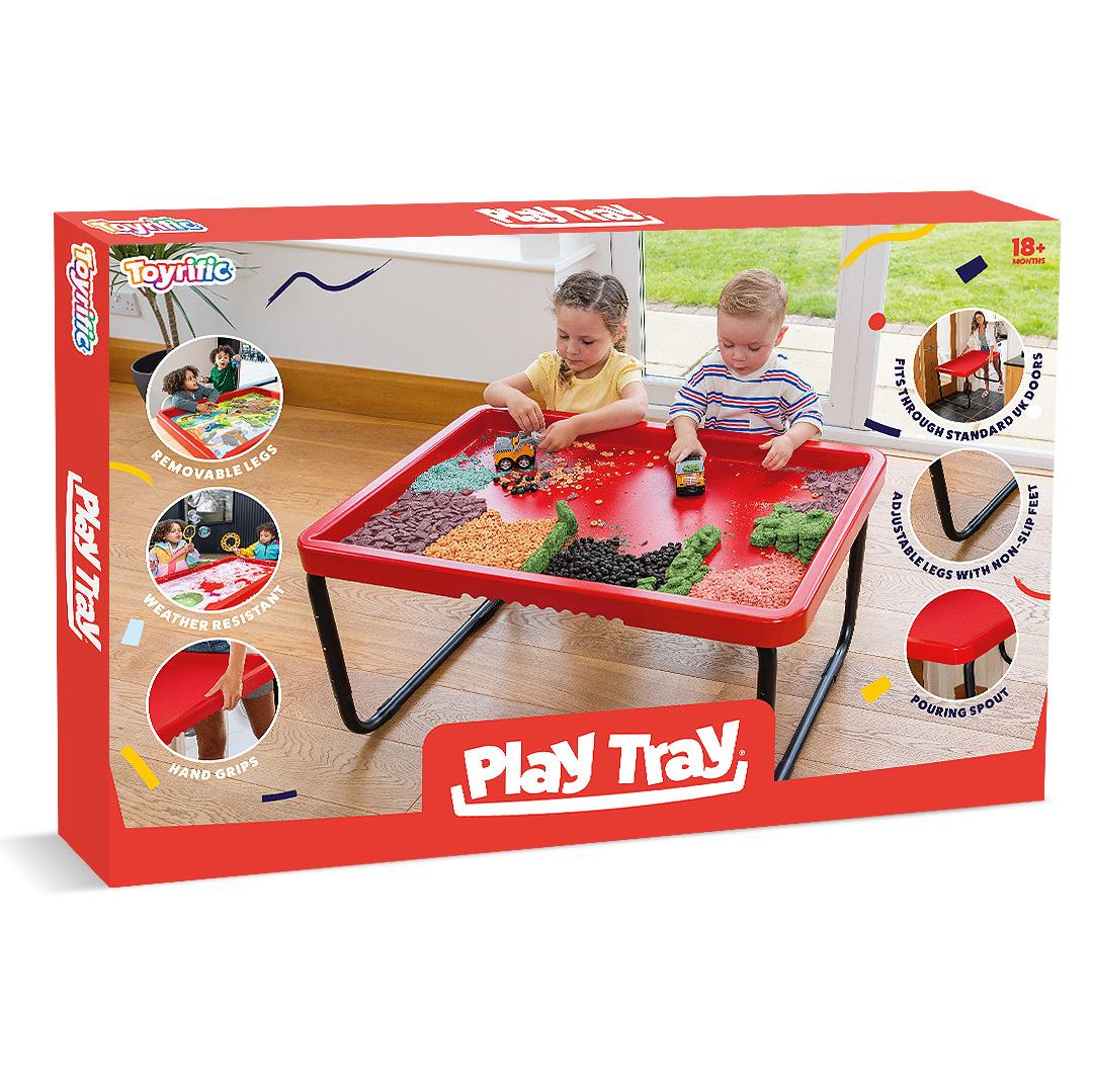 Toyrific Play Tray Table - Red