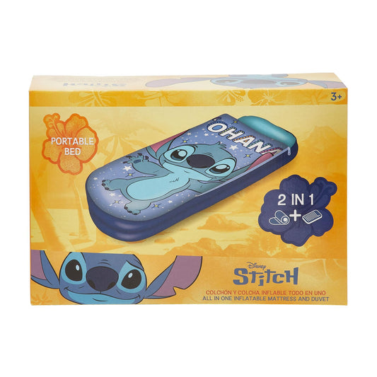 Disney Lilo & Stitch All in 1 Inflatable Portable Bed