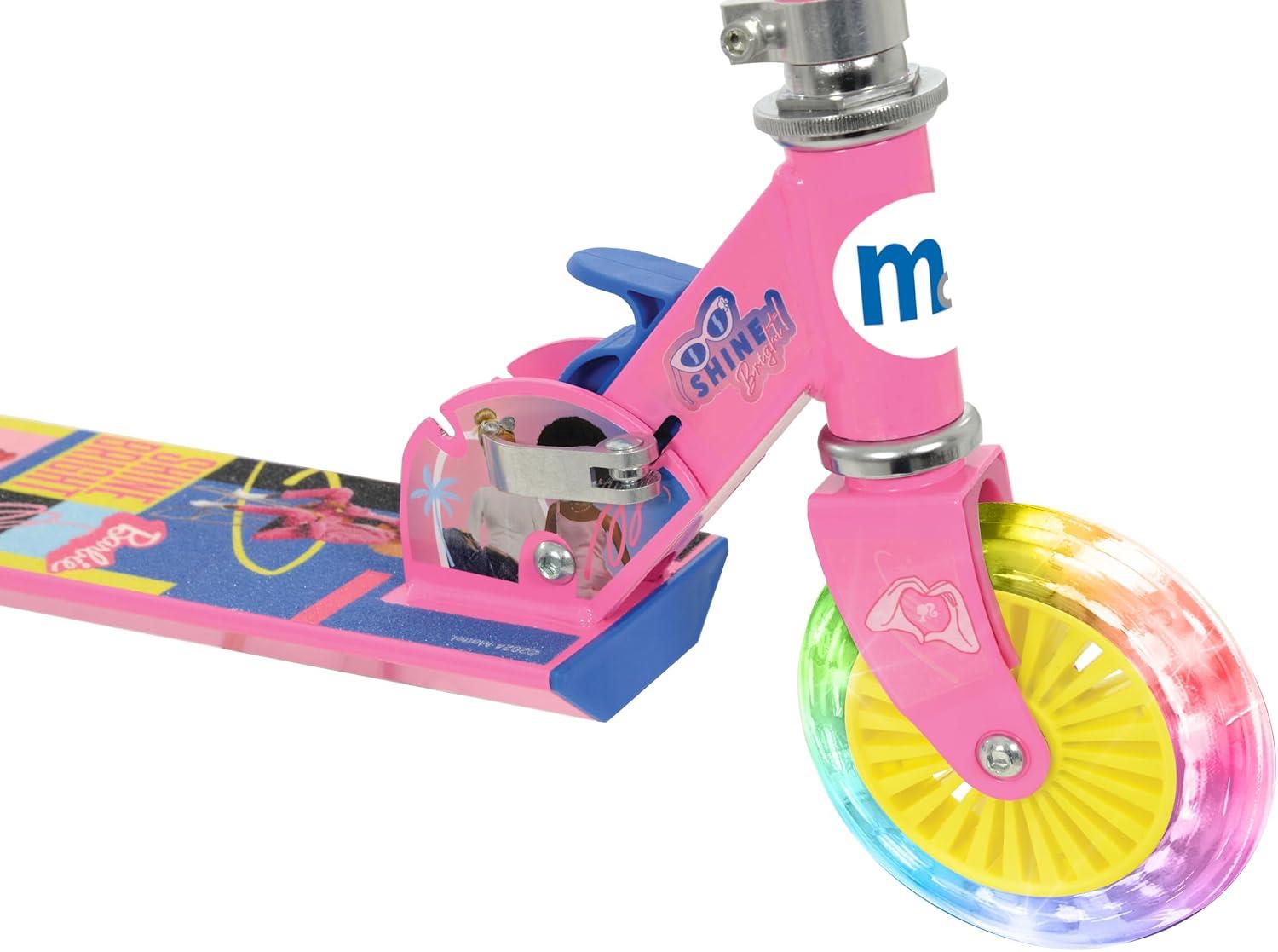 Barbie Folding Inline Scooter with Light Up Wheels