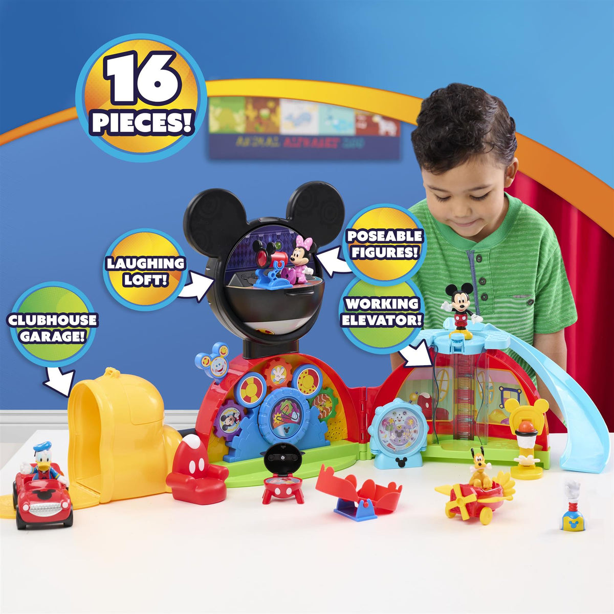 Disney Jr. Mickey Mouse Clubhouse Deluxe Playset