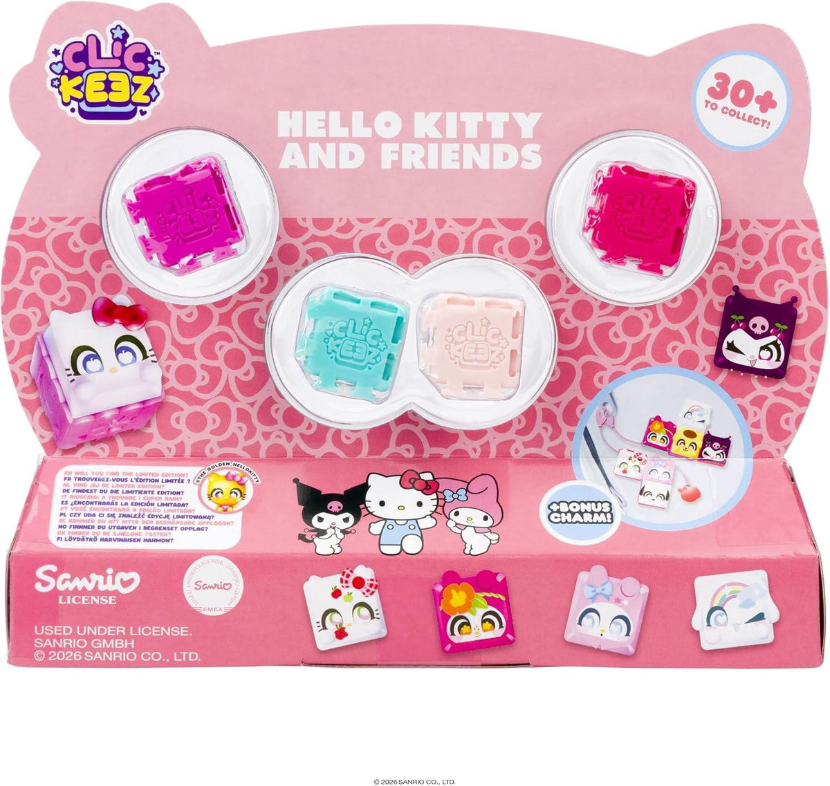 Clickeez Hello Kitty & Friends - 7-Pack