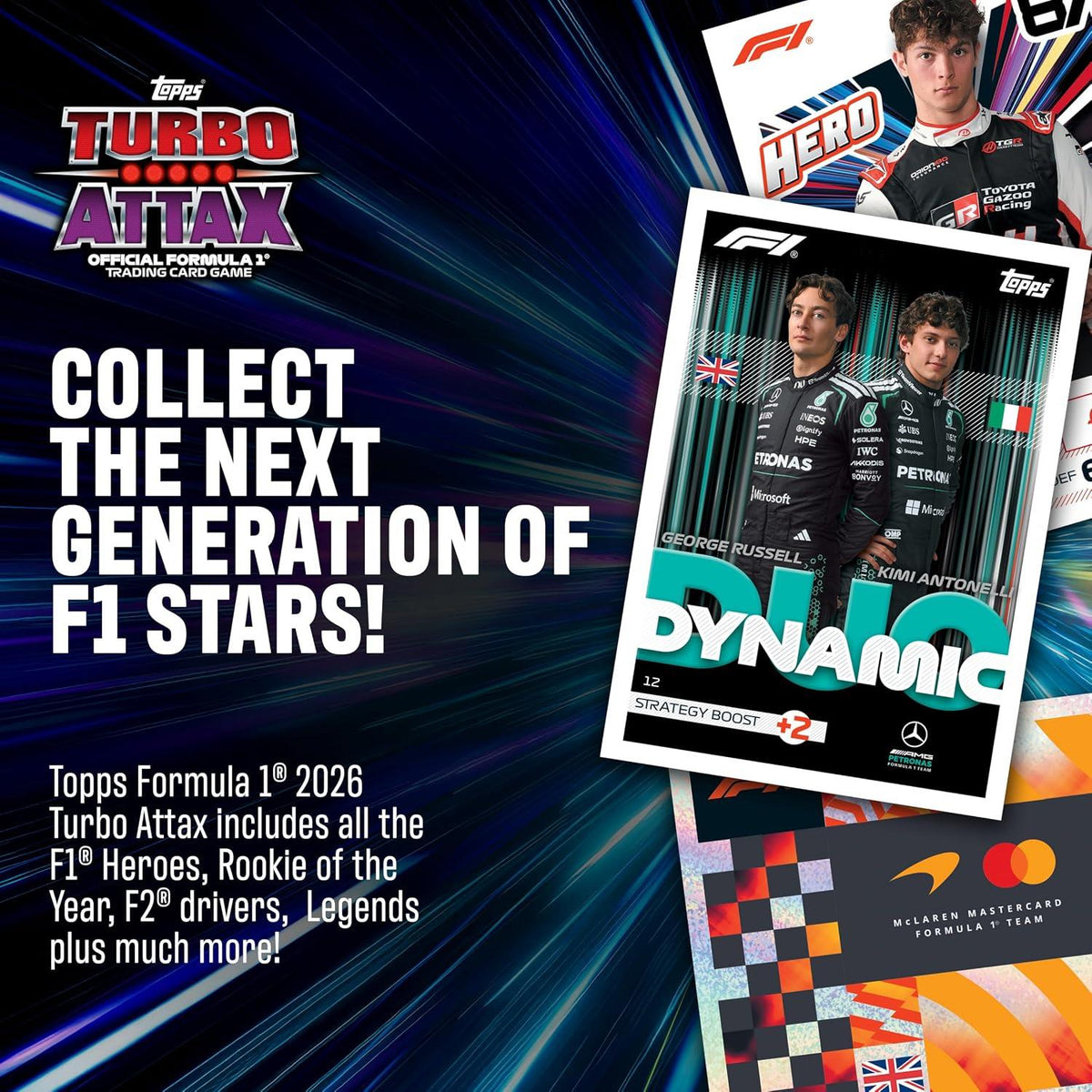 Topps Formula 1 2026 Turbo Attax - Mega Tin