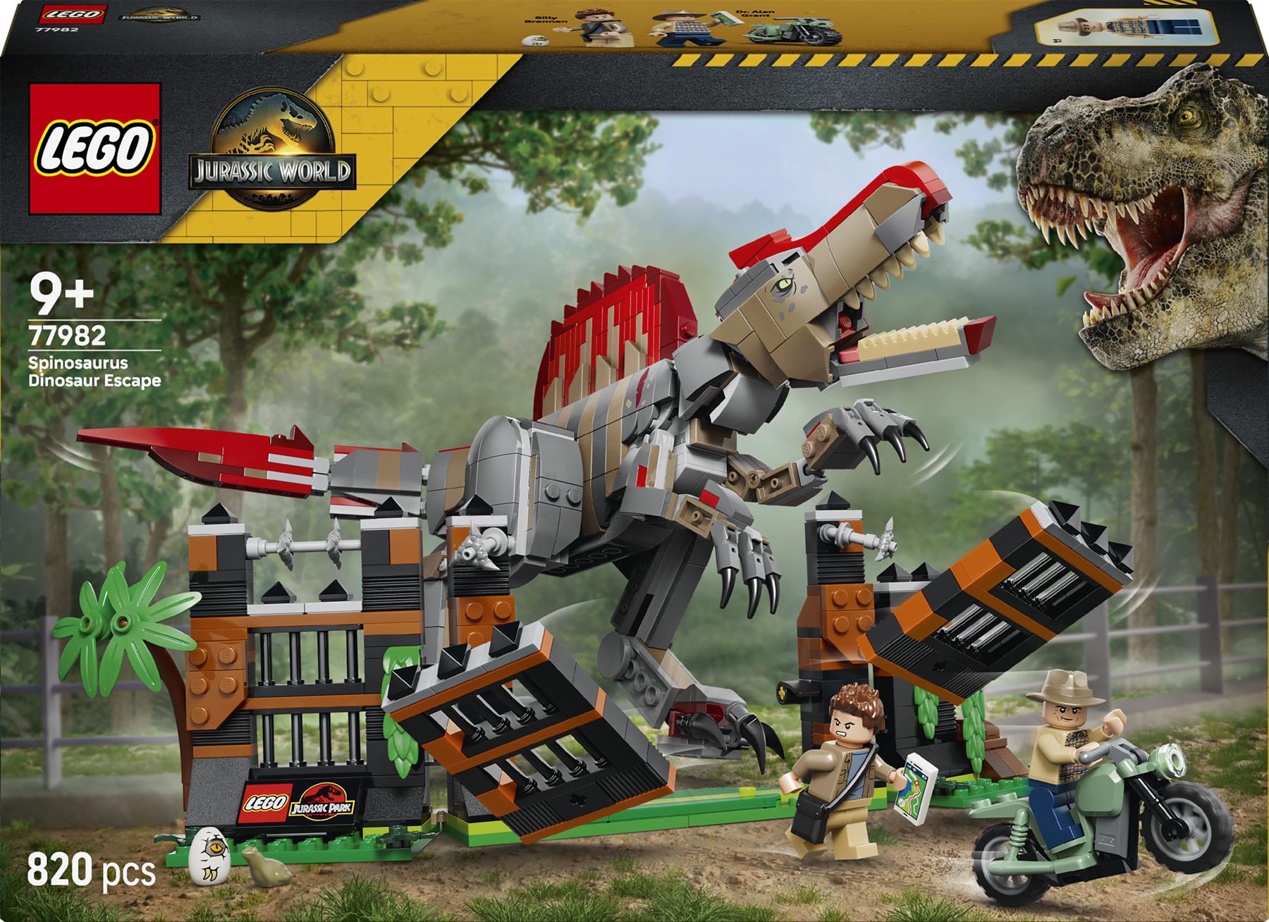 LEGO Jurassic World Spinosaurus Dinosaur Escape 77982