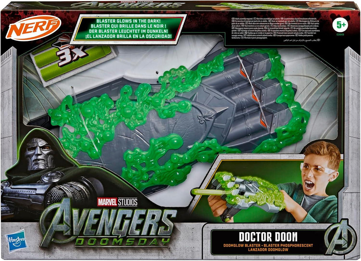 Marvel Avengers Doomsday Doctor Doom Doomglow Nerf Blaster