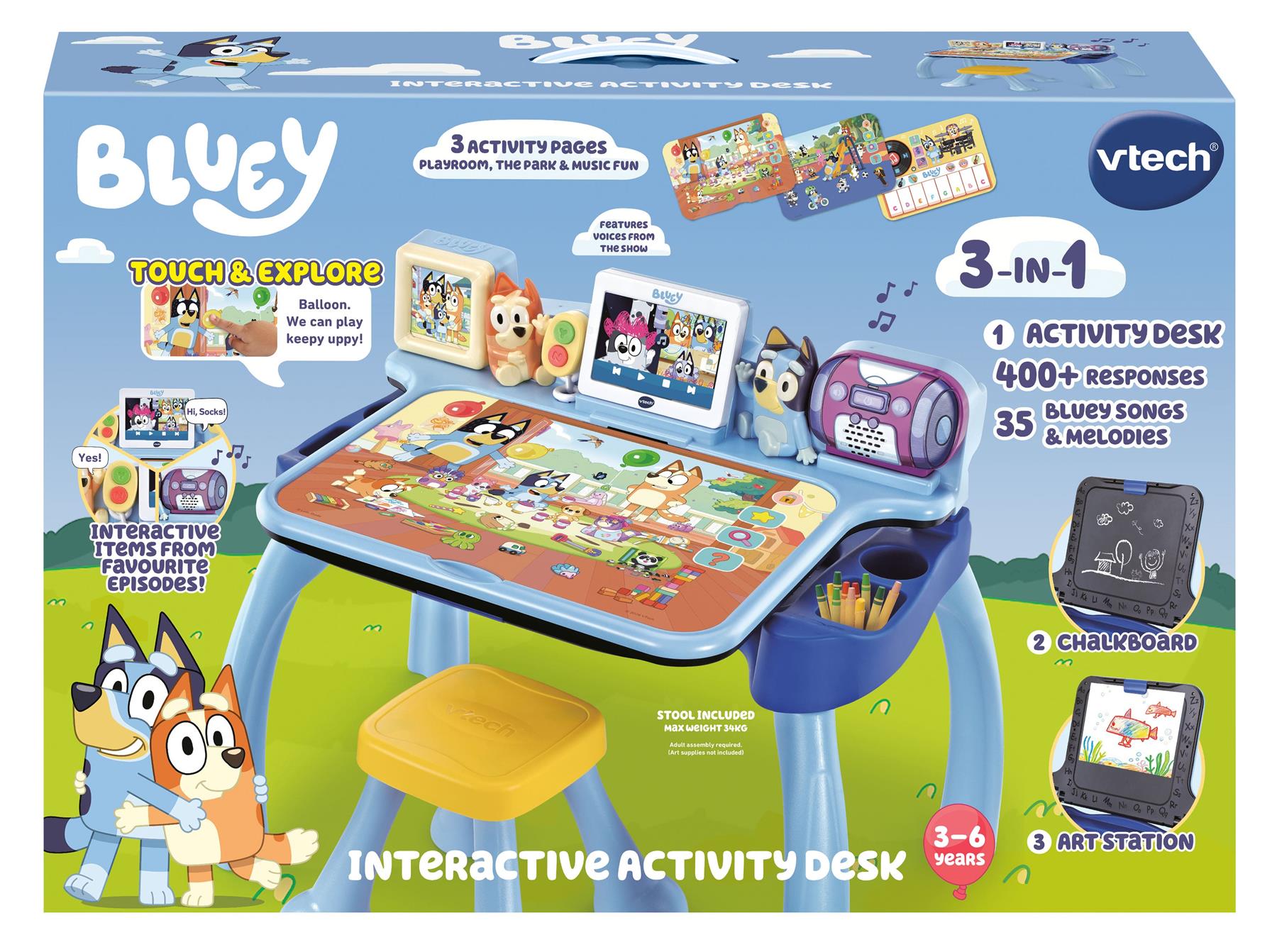 Vtech Bluey Interactive Activity Desk