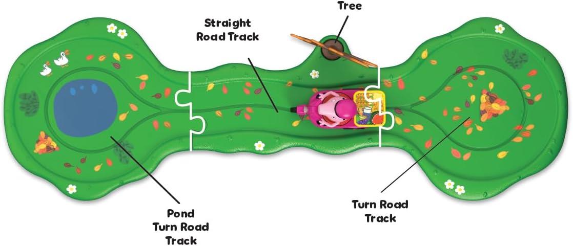 Peppa Pig Whizz Around Pedal Along Peppa Set