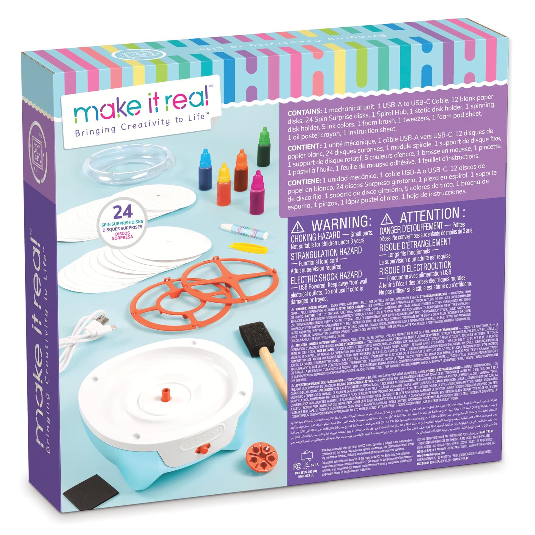 Make It Real Spin Art Innovation Station