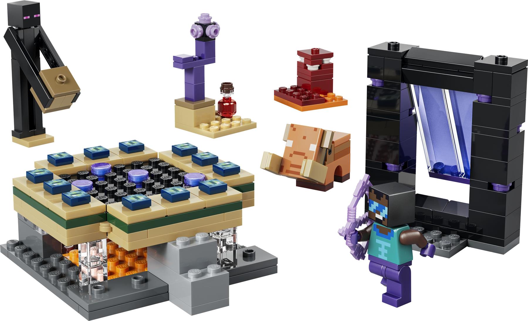 LEGO Minecraft Nether & End Portal Journey 21584